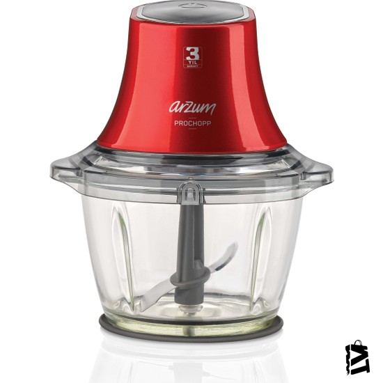 Arzum Ar1021 Prochopp Cam Doğrayıcı - Nar - Elden Taksitle Sözleşmeli Senetli Alışveriş