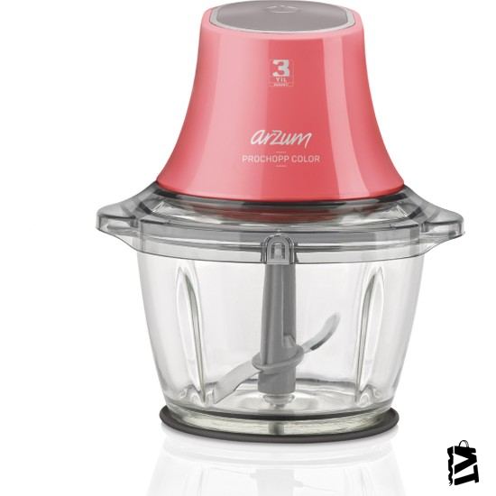 Arzum Ar1036 Prochopp Color Cam Doğrayıcı - Mercan - Elden Taksitle Sözleşmeli Senetli Alışveriş