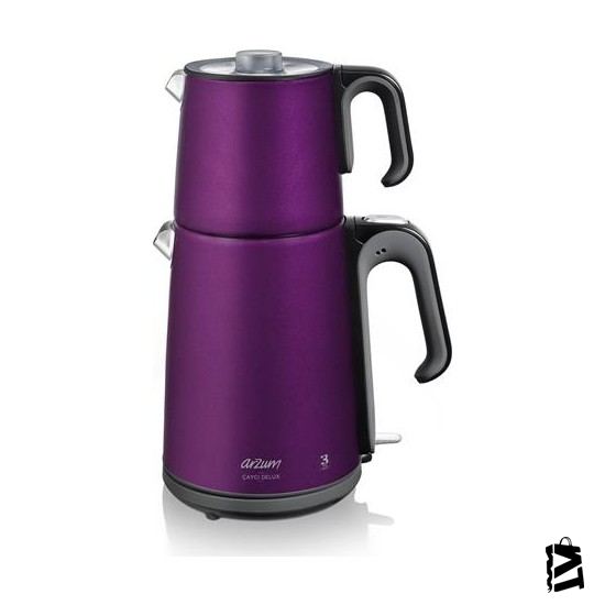 Arzum Ar3042 çaycı Delux Mürdüm çay Makinesi - Elden Taksitle Sözleşmeli Senetli Alışveriş