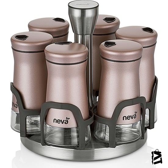 Neva N2490 Sweet Maxi 6lı Baharat Seti-rose Chocolate - Elden Taksitle Sözleşmeli Senetli Alışveriş