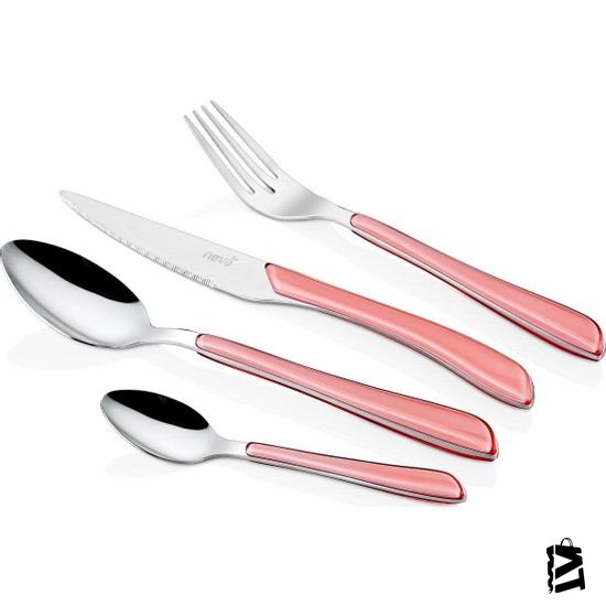 Neva N2365 Sweet Pembe 24 Prç çkb Seti - Elden Taksitle Sözleşmeli Senetli Alışveriş