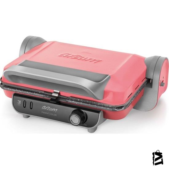 Arzum Ar2013 Panini Color Izgara Ve Tost Makinesi - Mercan - Elden Taksitle Sözleşmeli Senetli Alışveriş