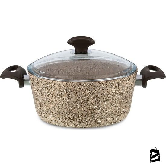 Falez Creamy Granit 24*11 Cm Derin Tencere - Elden Taksitle Sözleşmeli Senetli Alışveriş