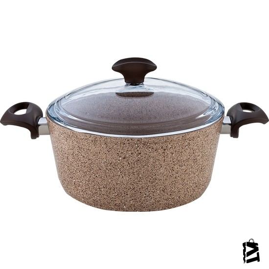 Falez Creamy Granit 26 Cm Derin Tencere - Elden Taksitle Sözleşmeli Senetli Alışveriş